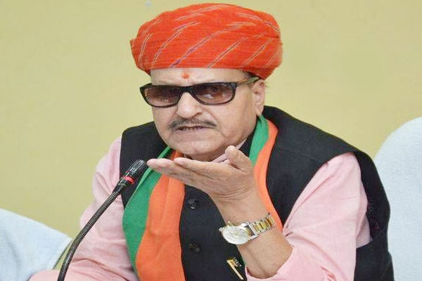 Rajasthan BJP leader Digambar Singh is dead