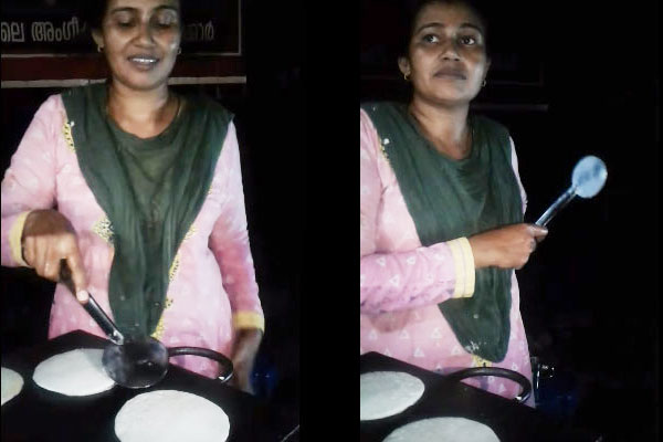 Actress Kavitha Lakshmi's Video Goes Viral As She Sells Dosas For Her Living (Watch Video)