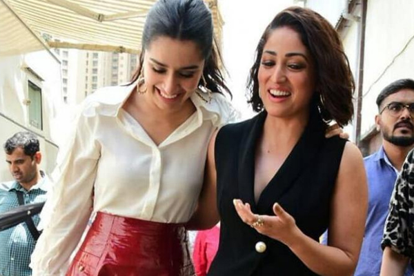 Shraddha Kapoor and Yami Gautam hug it out and share a hearty laugh