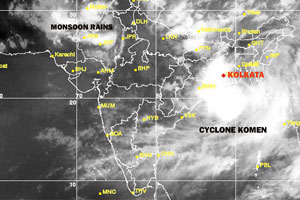 Cyclone 'Ravo' likely to hit AP coast tonight